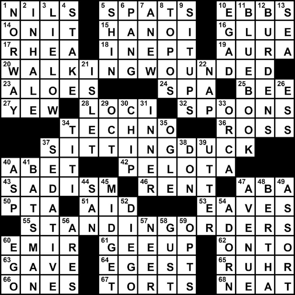 12/08/2010 - Crossword Solution