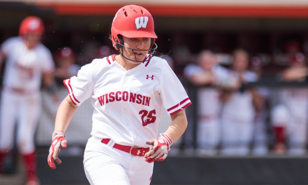 Jordan Little and the Badgers couldn't slow down a high-powered Wolverine offense Saturday.