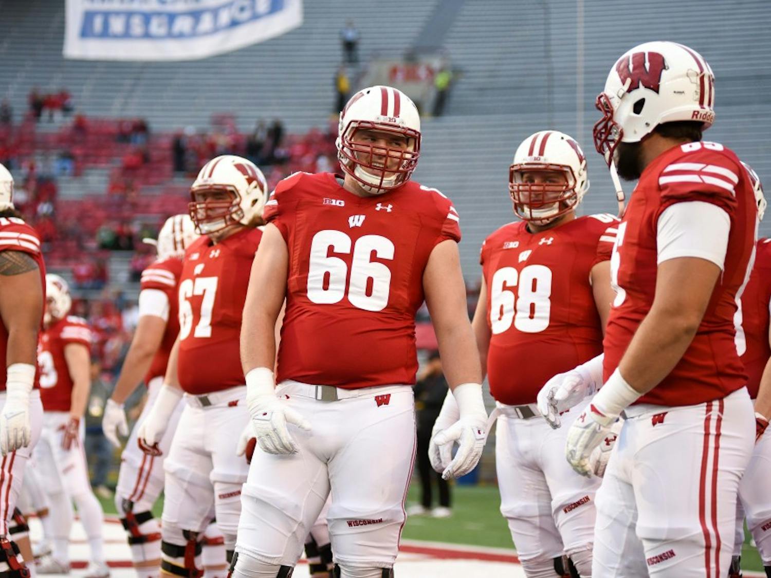 The offensive line must improve their play for Wisconsin to keep having success. 