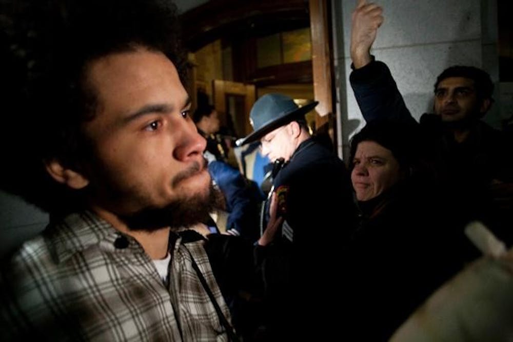 Two UW student protesters jailed