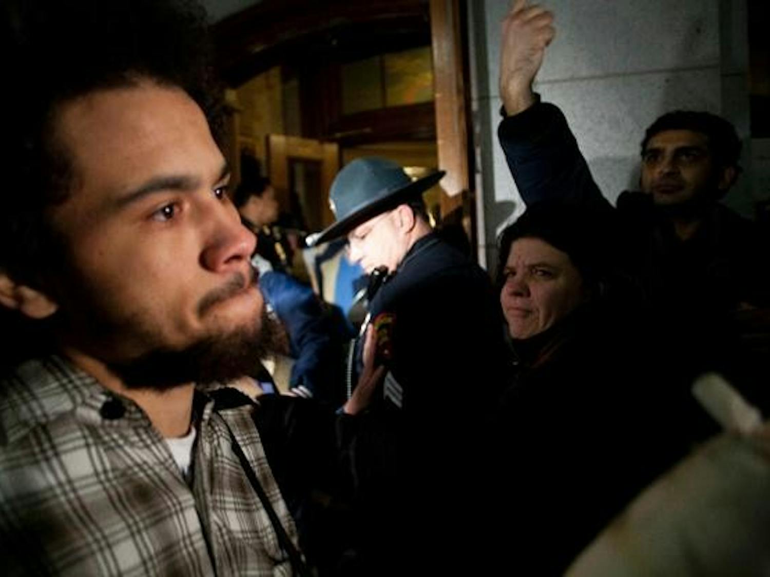 Two UW student protesters jailed