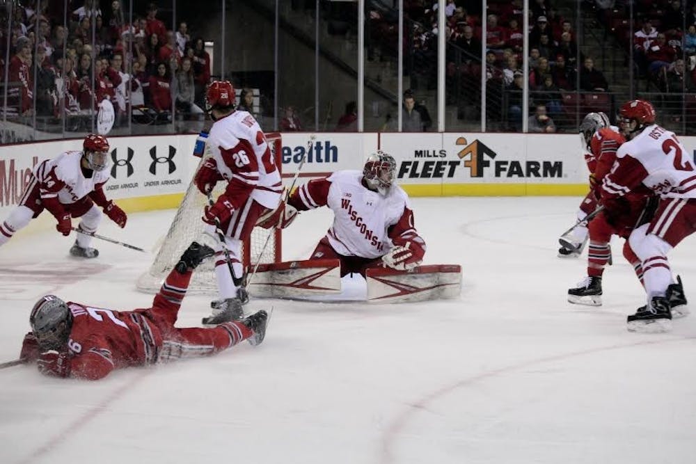 Junior Jack Berry stopped just 11 of the 15 shots he faced in Friday night's 5-0 loss, costing the Badgers a chance in a game where they outshot North Dakota.