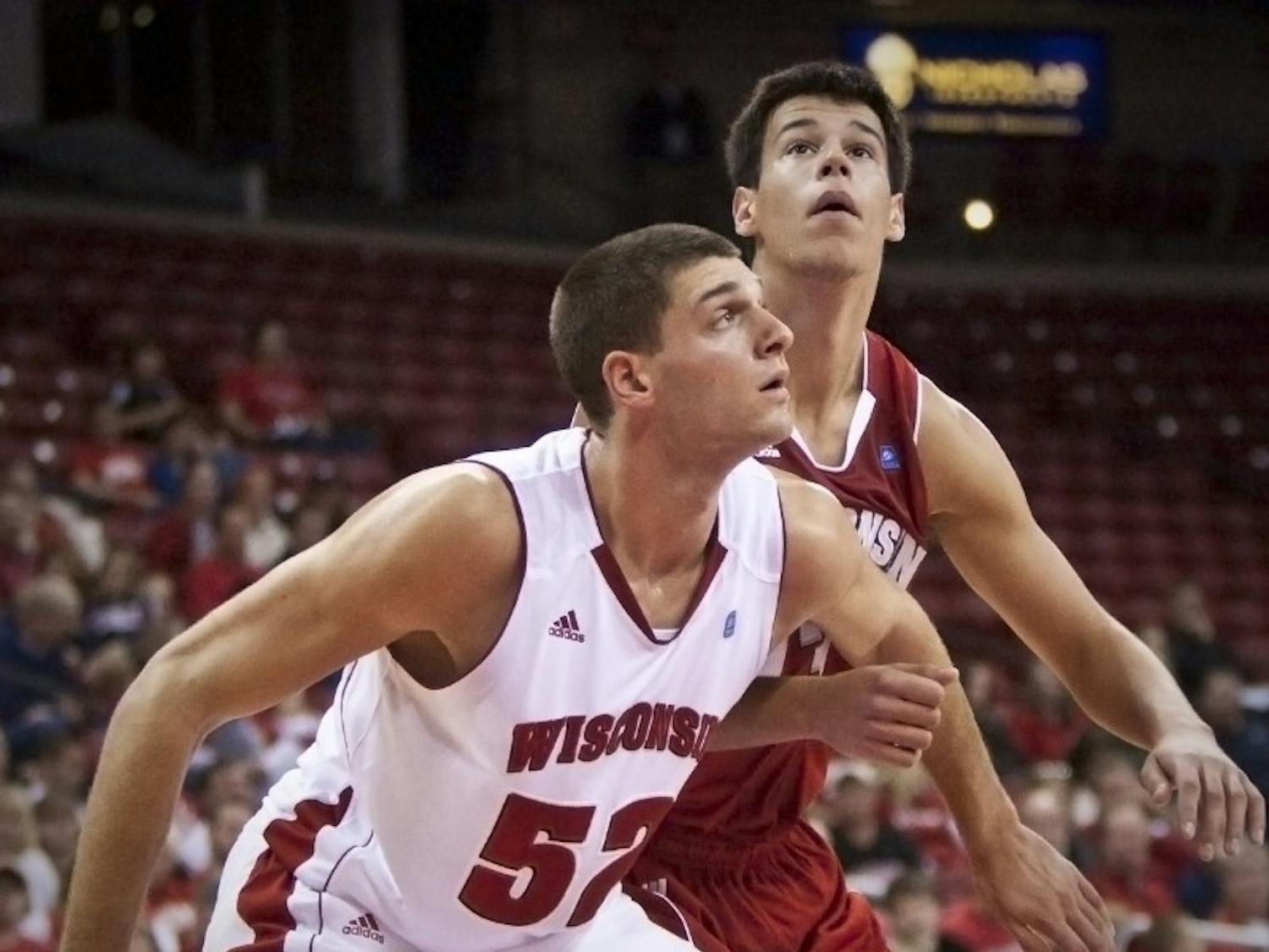 Red- White game previews new team, season for Badgers