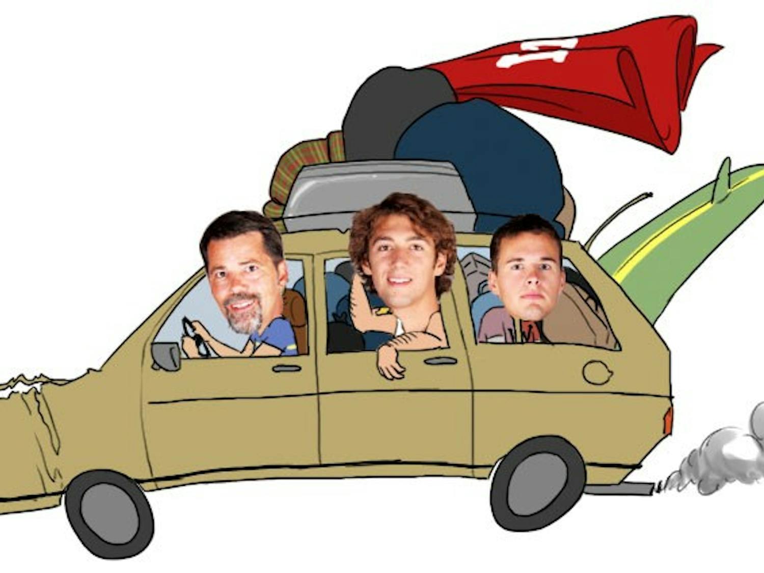 Firm in the driver's seat, ready to steer