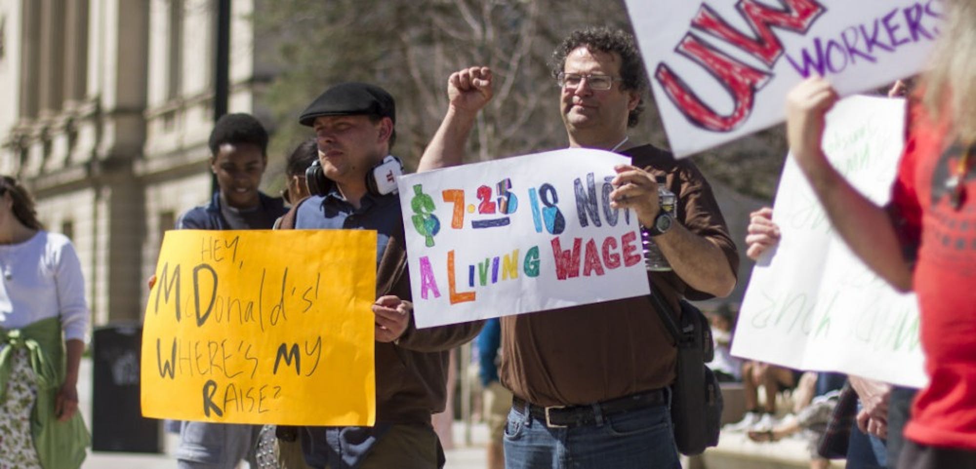 Fight for $15 Protest