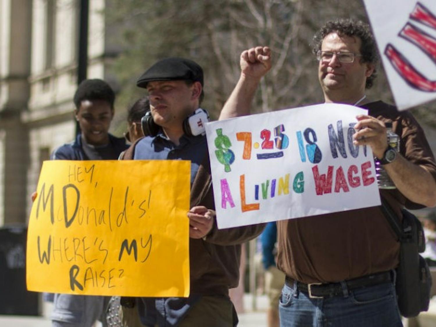 Fight for $15 Protest