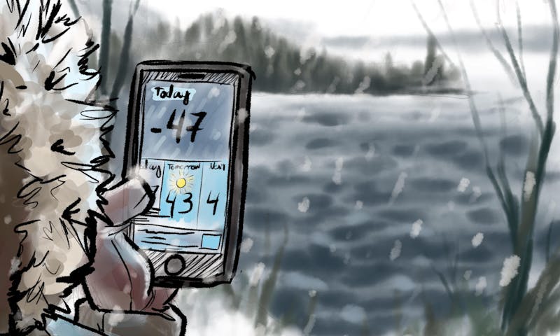 Polarizing temperatures cause arctic weather during a winter that yielded one of the latest freezes of Lake Mendota. 