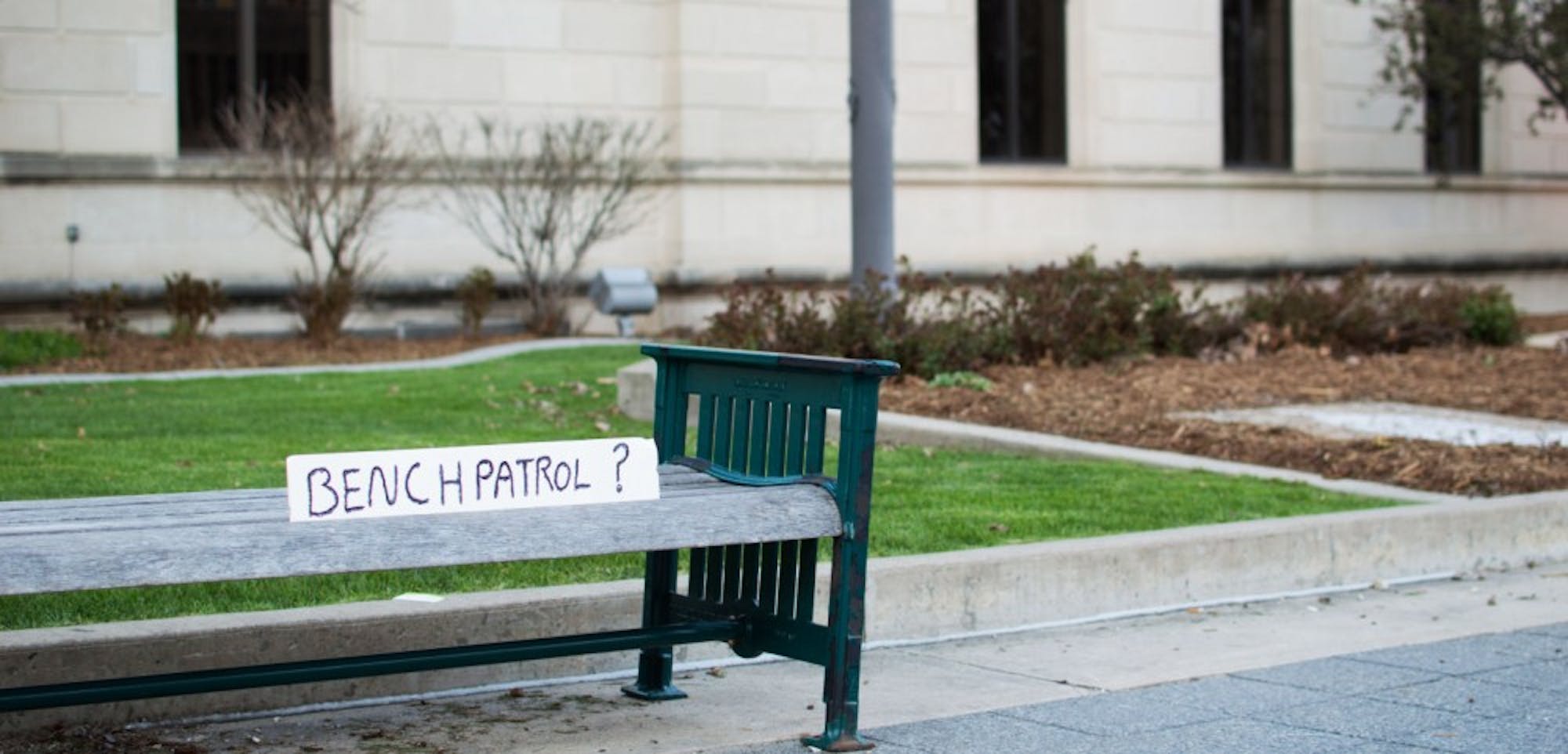 city bench