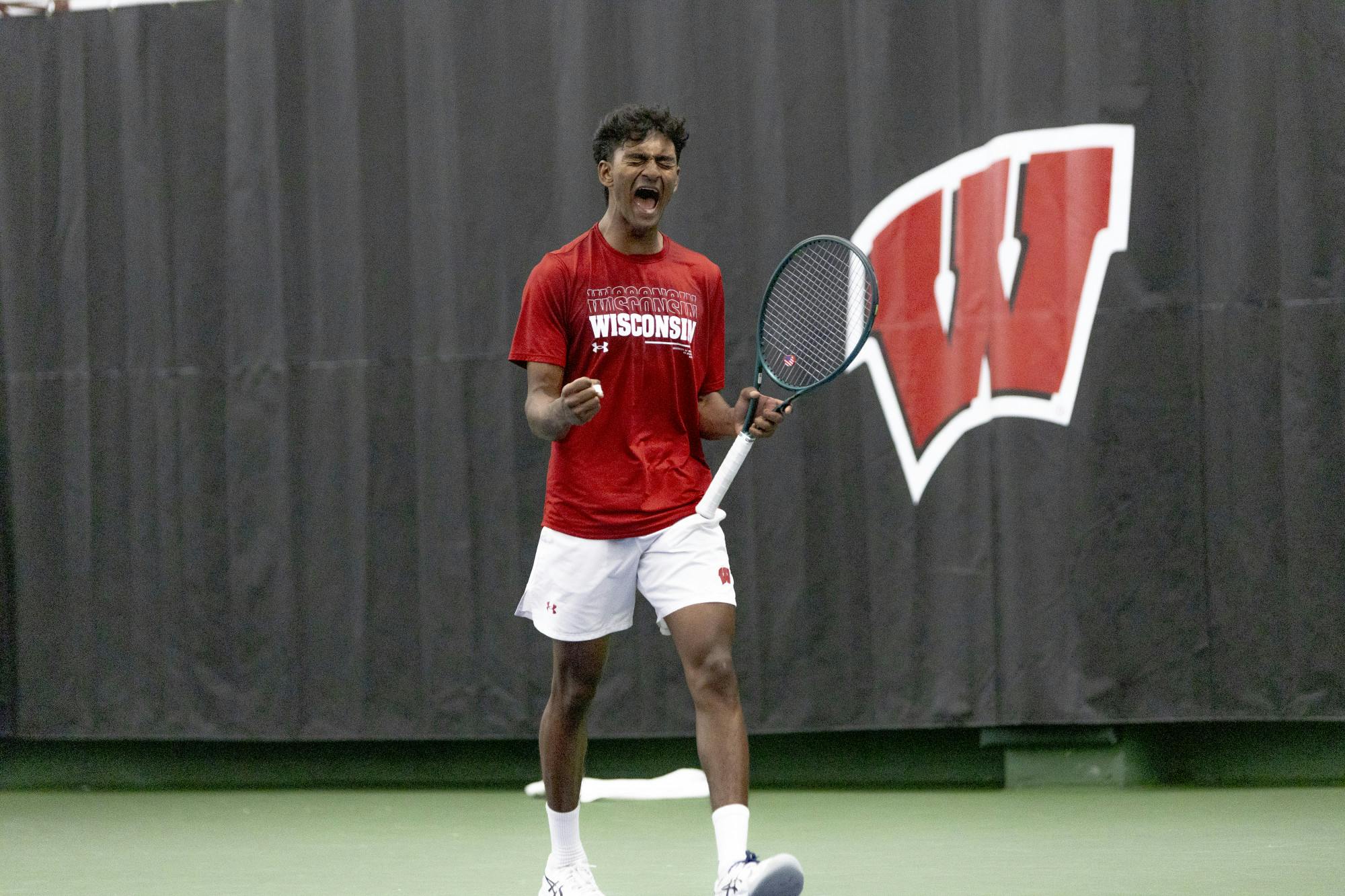 PHOTOS: Badgers men's tennis falls short to top-ranked UCLA