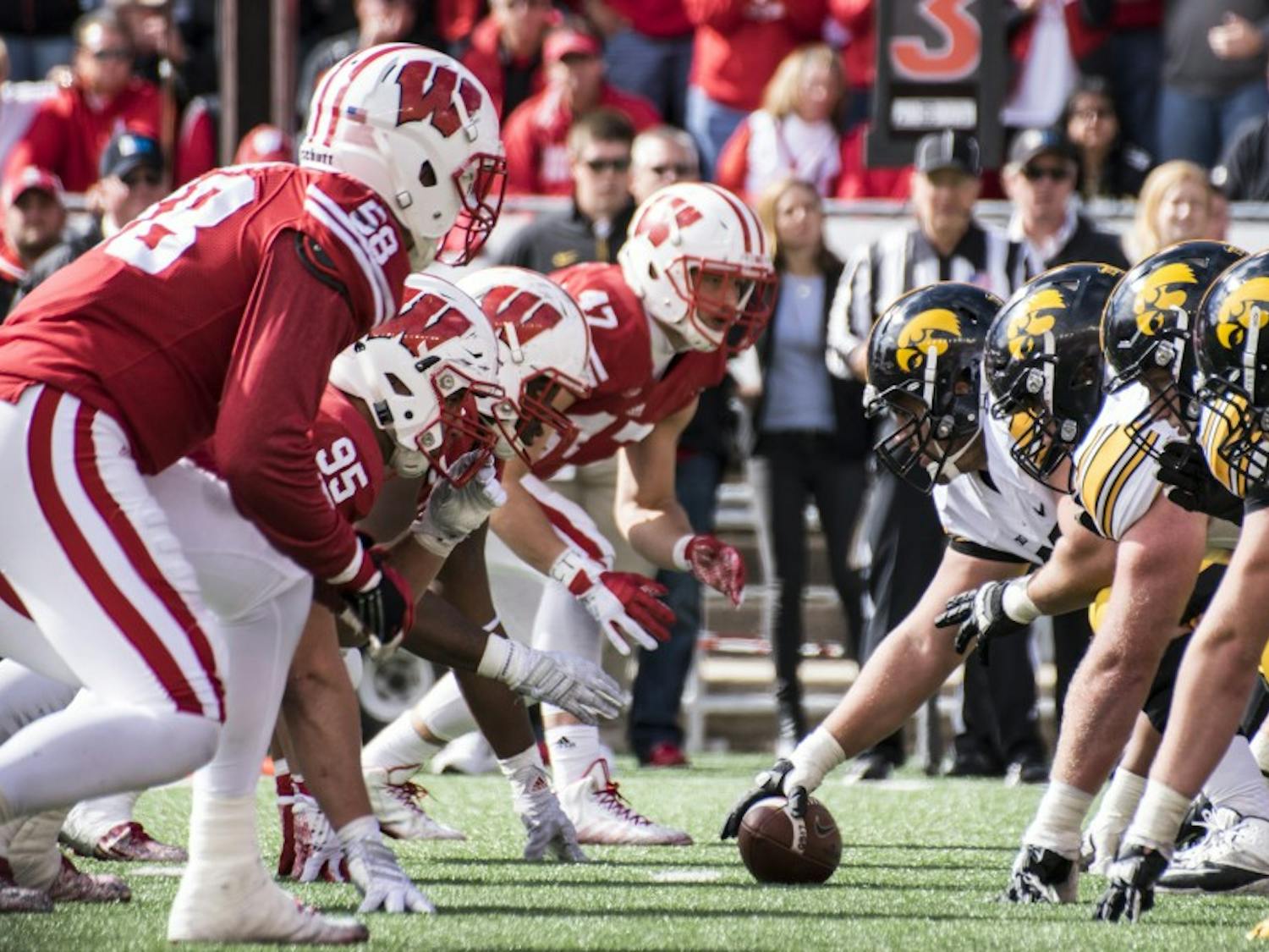 The Wisconsin–Iowa rivalry is typically decided by play in the trenches, an area where Wisconsin will need to bounce back after a poor performance against BYU.