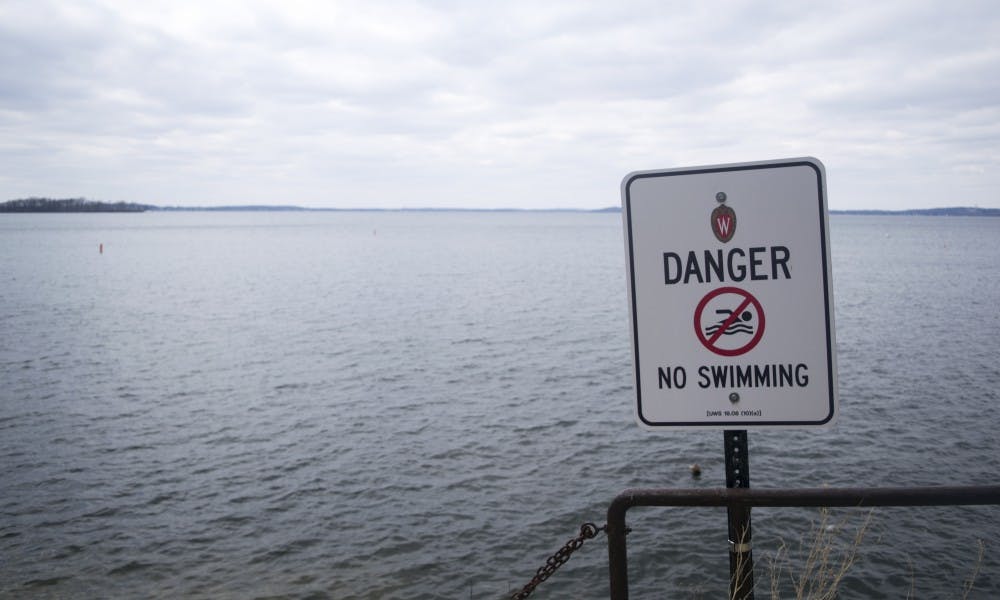 Lake Mendota is a favorite hangout spot for UW-Madison students during the summer.