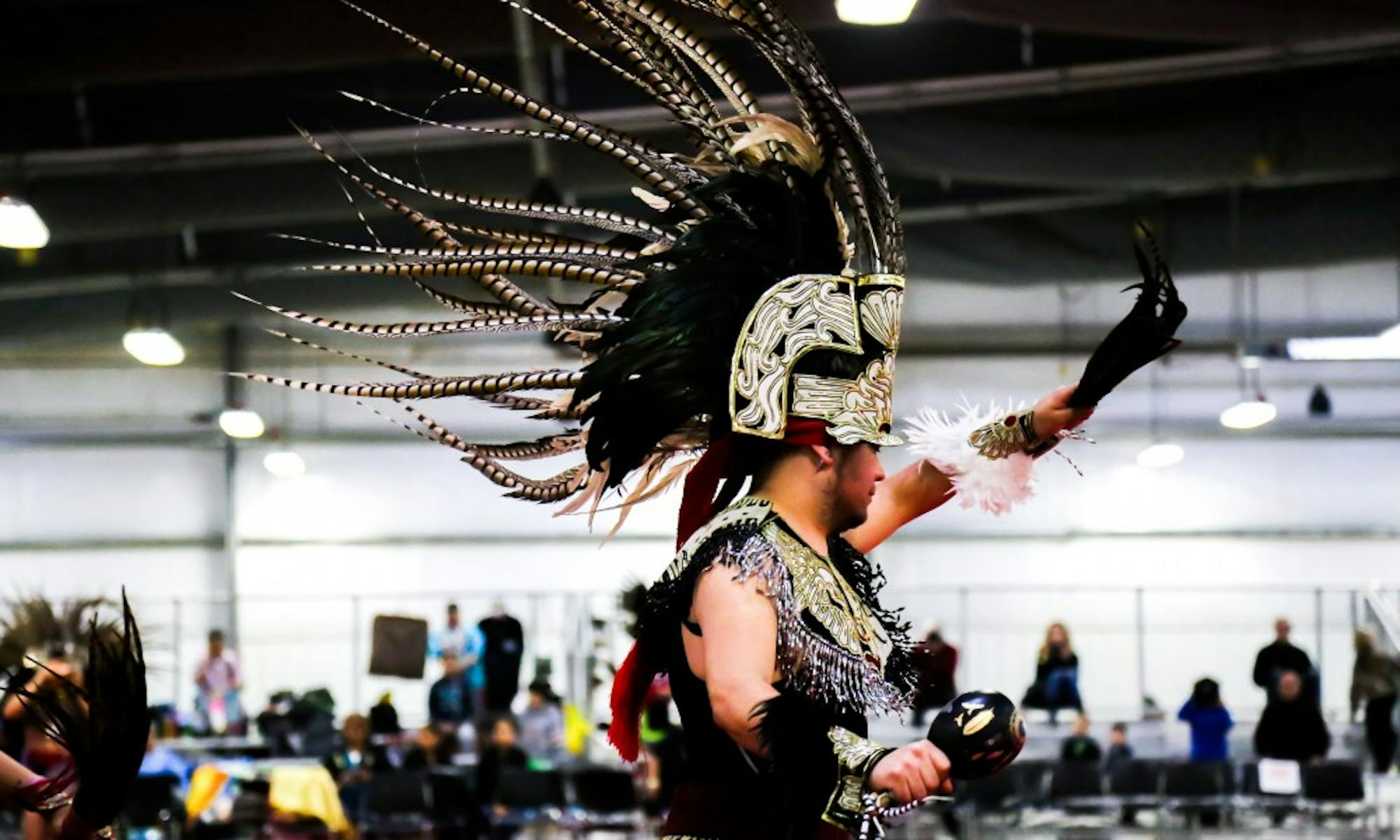 The 48th Annual Spring Powwow welcomed Native Americans from across the nation and members of the Madison community at the New Holland Pavilion over the weekend.