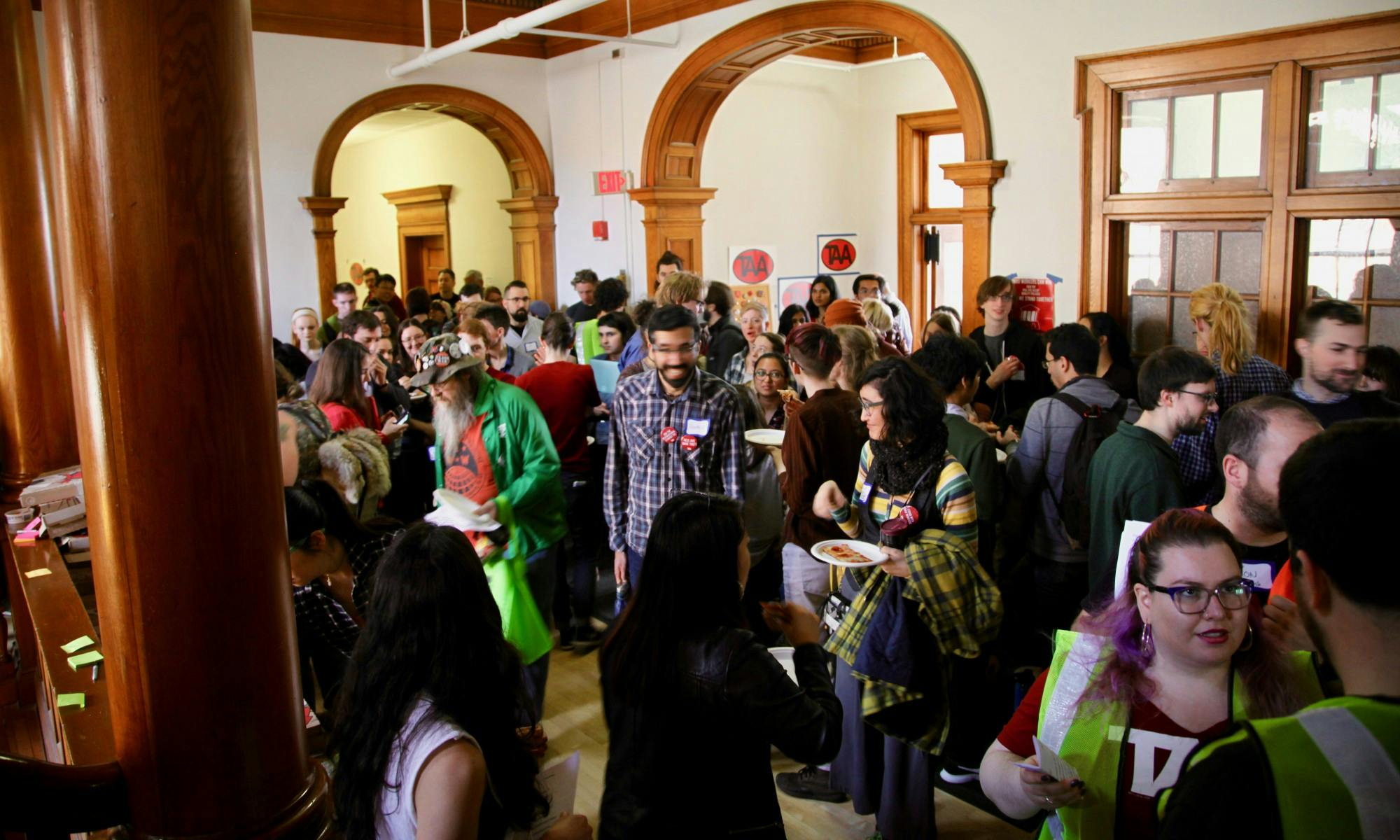 Photo of TAA gathering.