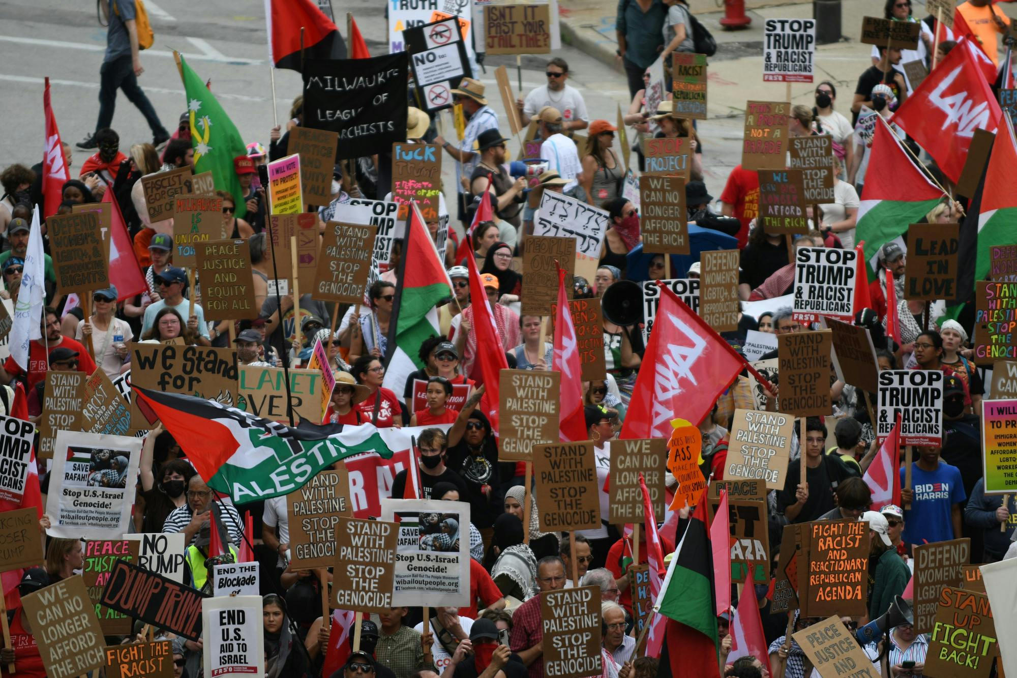 PHOTOS: March on the RNC 2024