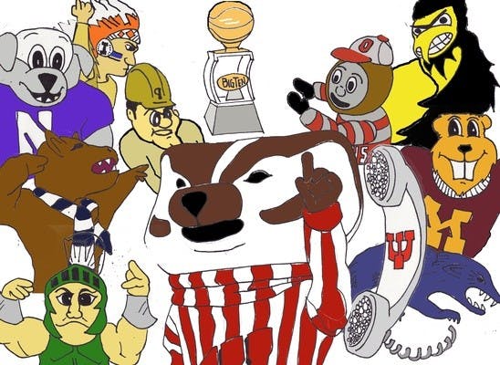 Big Ten brawls in Indianapolis