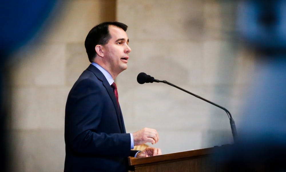 Gov. Scott Walker spoke with President Donald Trump over the phone Tuesday about Canada’s new policy that has resulted in several Wisconsin farms going out of business or heading in that direction.&nbsp;