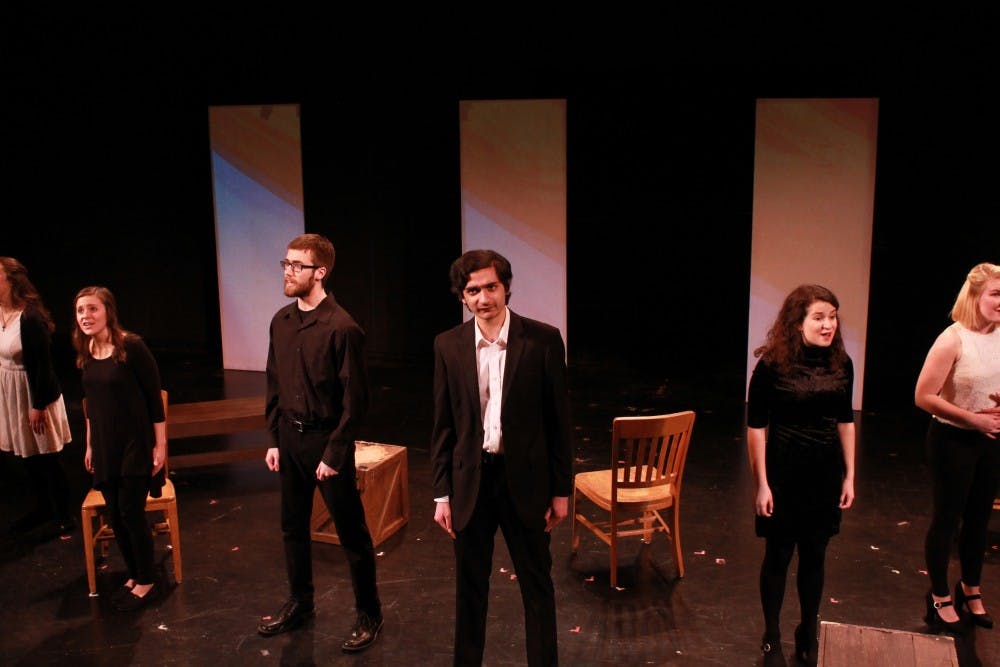 Undergraduate Theatre Association's "Songs for a New World," performed April 6-9.