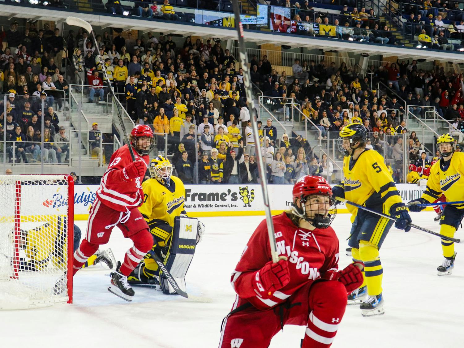 PHOTOS: Badgers far from themselves in significant Michigan defeat