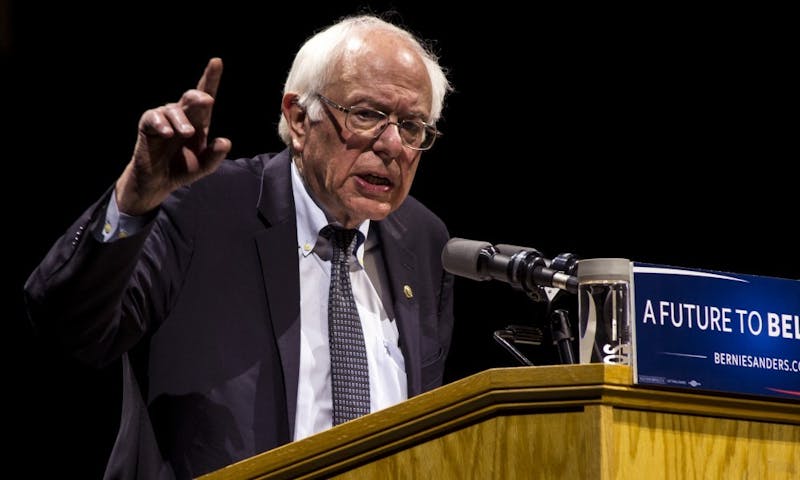 U.S. Sen. Bernier Sanders, D-Vt., surpassed former Vice President Joe Biden as the favorite for the Democratic nomination in a new poll administered by the UW-Madison Elections Research Center and Wisconsin State Journal. 