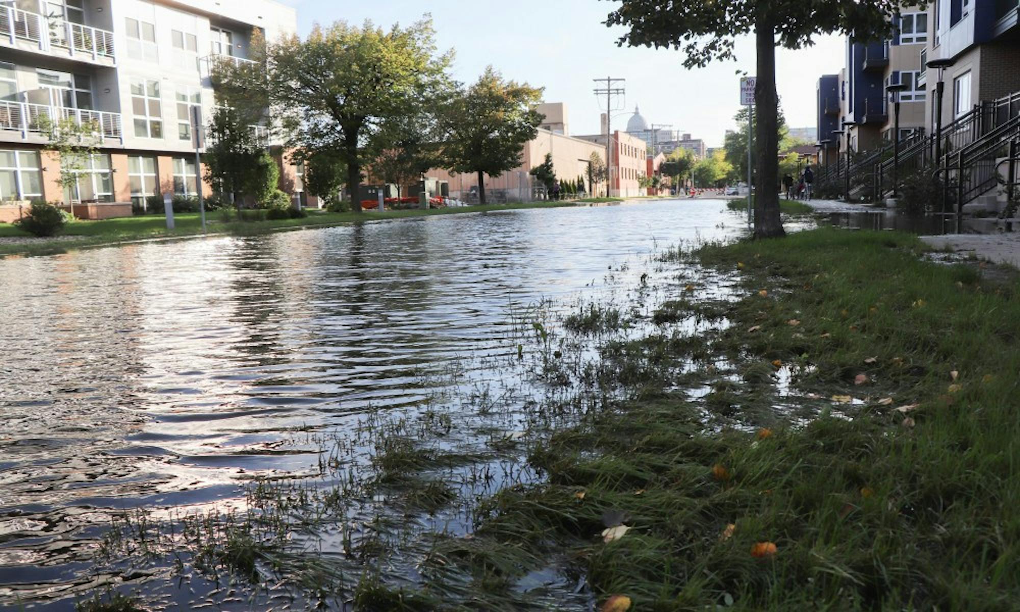 Madison's East Side remains underwater a week after storms delivered historic rainfall to the city. Now, some students are entering the year with flooded apartments on their list of back-to-school stressors.&nbsp;