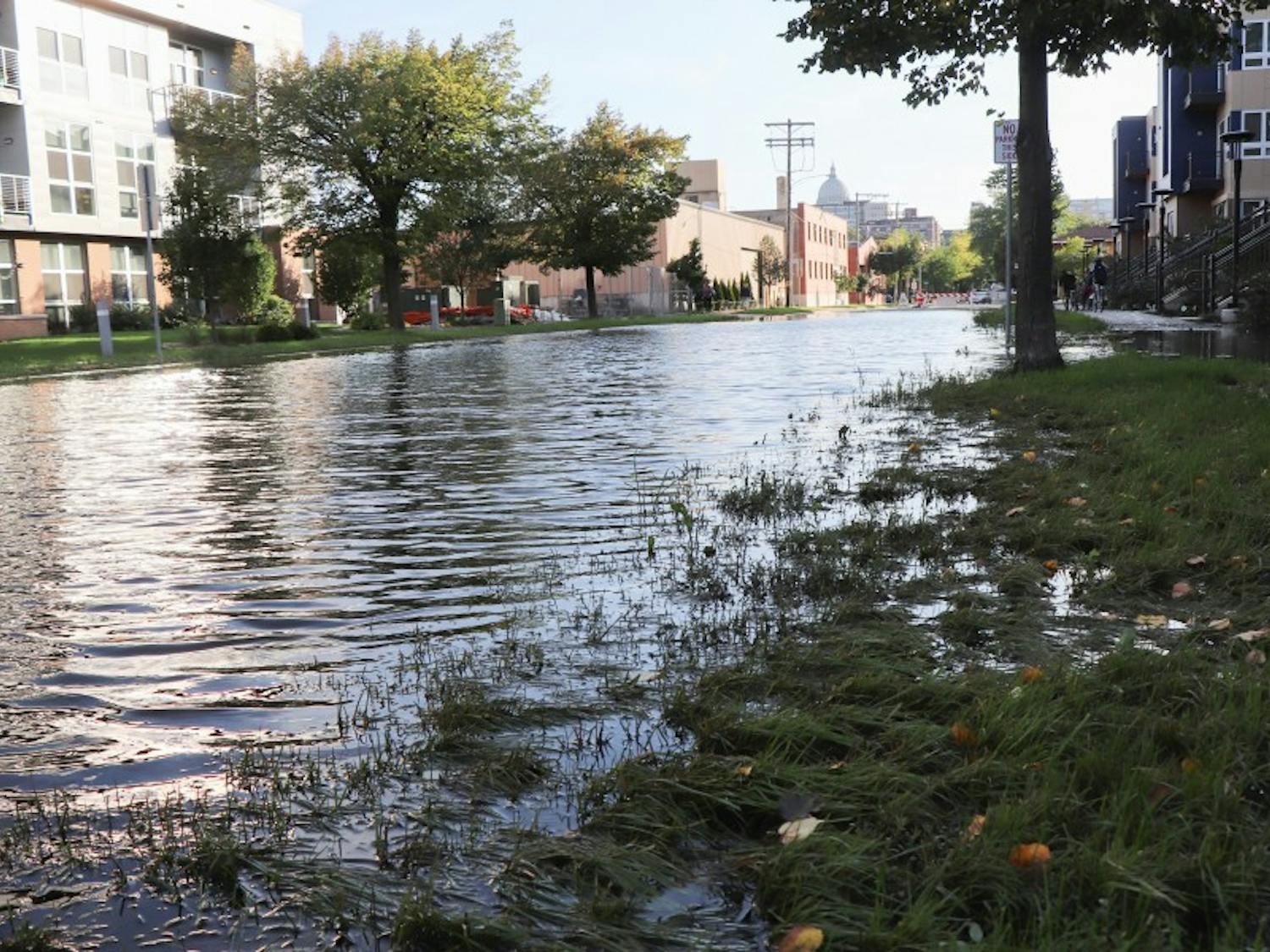 Madison's East Side remains underwater a week after storms delivered historic rainfall to the city. Now, some students are entering the year with flooded apartments on their list of back-to-school stressors.&nbsp;