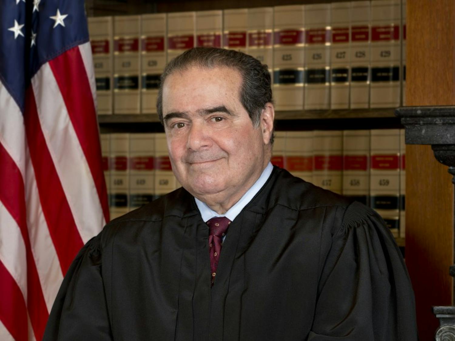 Justice Antonin Scalia was appointed to the Supreme Court under the Reagan administration. He first took his seat on Sept. 26, 1986. 