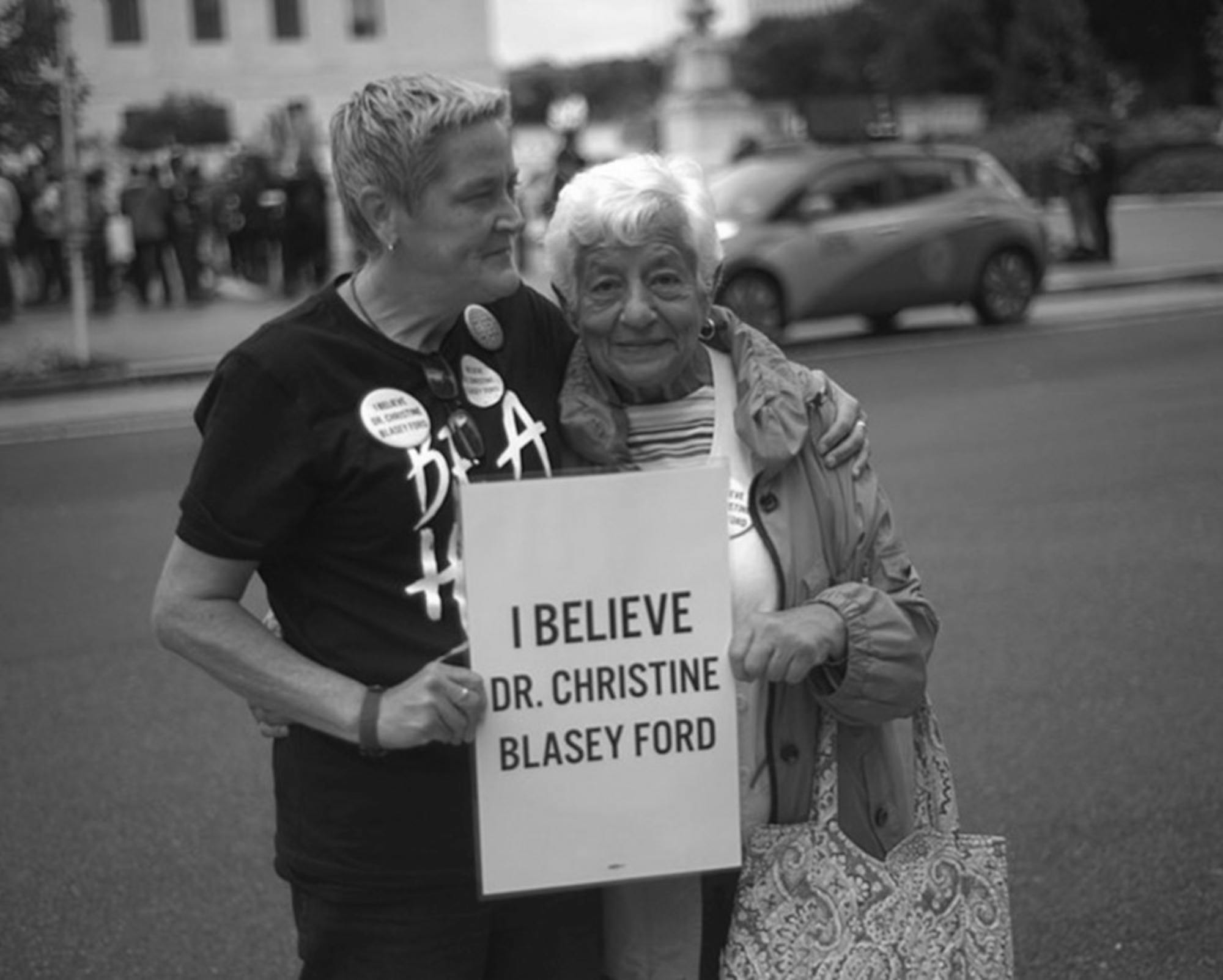 On Monday, people and companies across the United States wore black and walked out to support survivors of sexual assault.