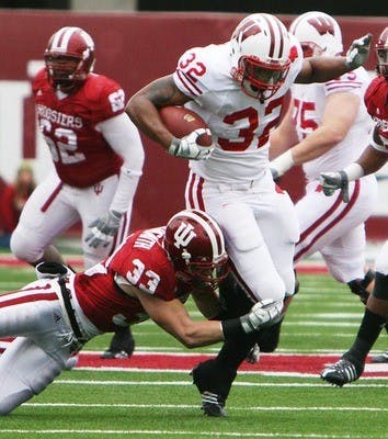 Badgers earn first conference road win