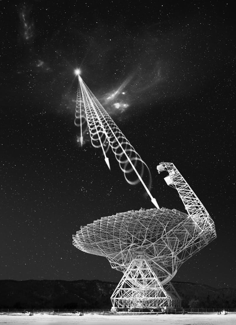 Green Bank Telescope is the the largest steerable radio telescope in the world.