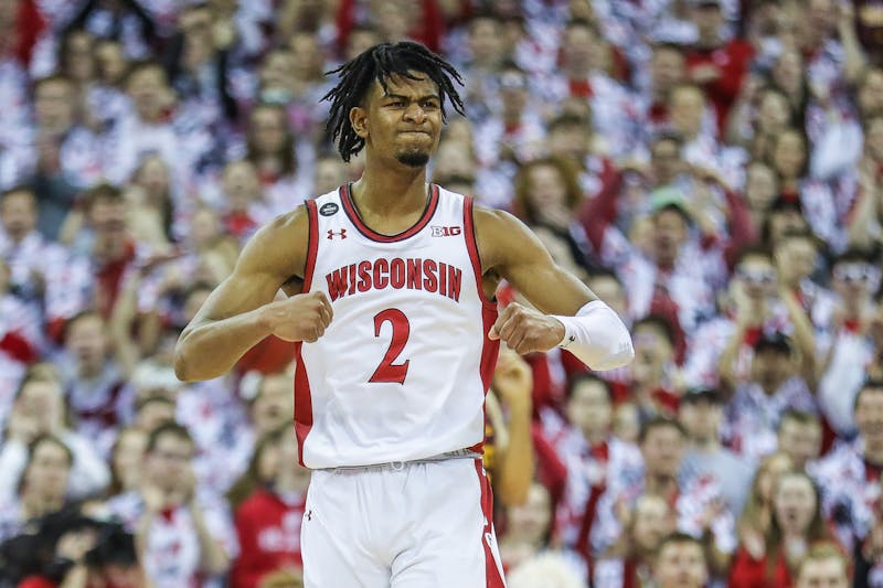 Aleem Ford was critical for the Badgers last night, throwing down a dunk with less than a minute left that helped seal the game.