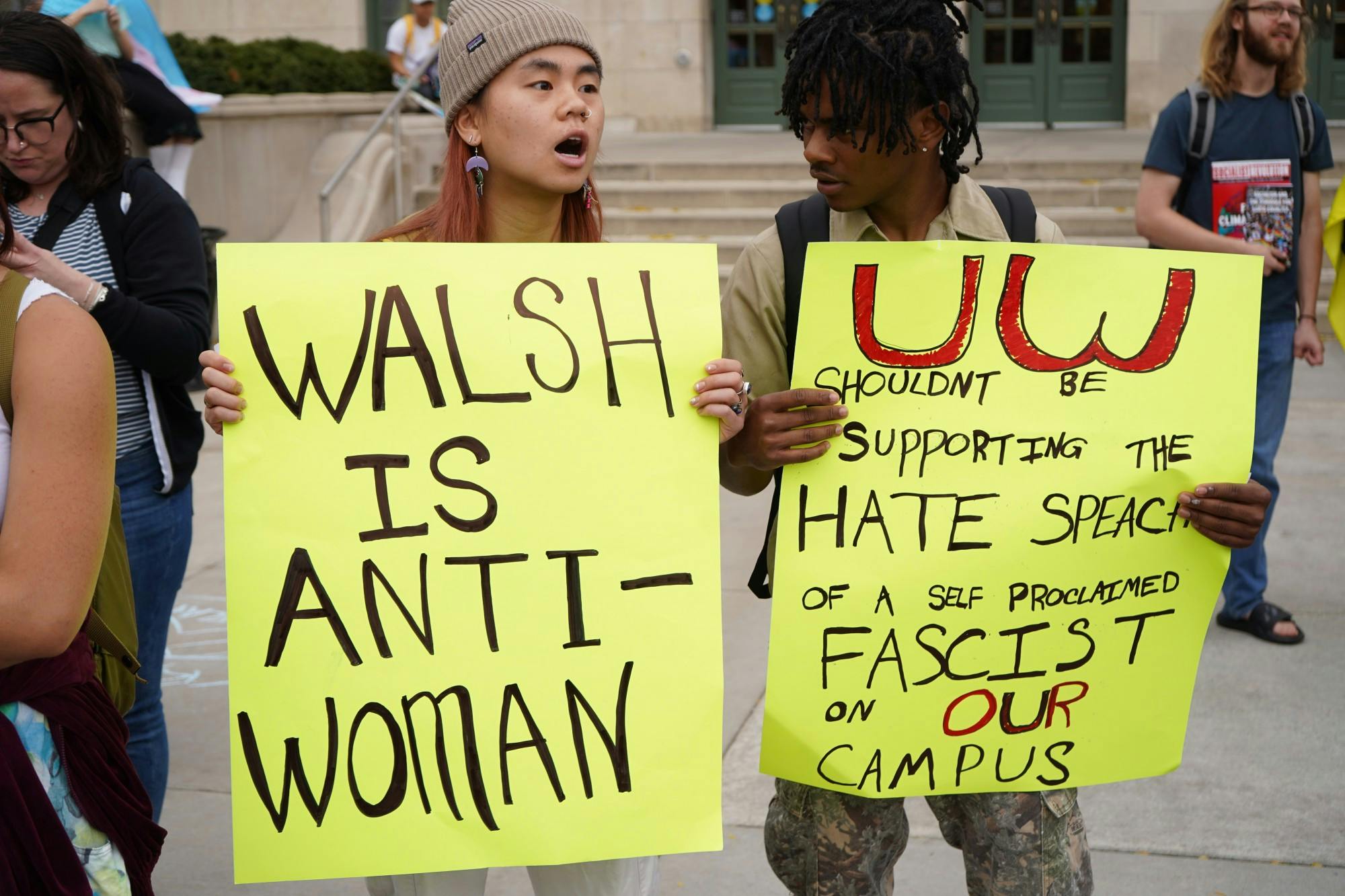 Julia Wiessing Protest Matt Walsh Trans Rights YAF1517.JPG