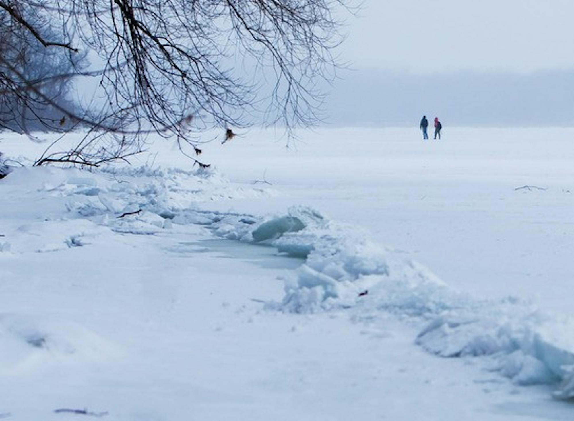 Ice quake rocks campus