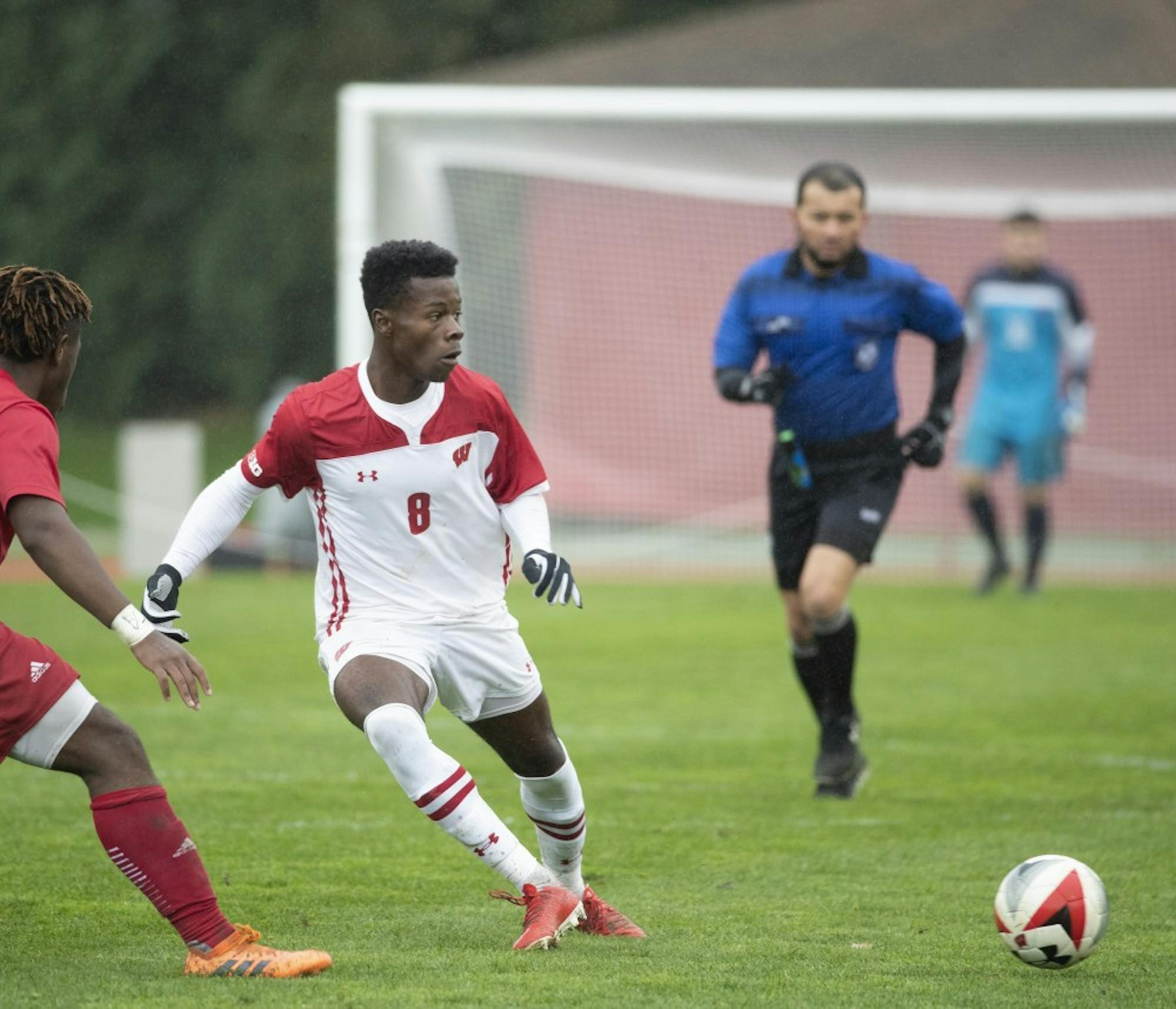 Freshman forward Andrew Akindele leads the team with three goals.&nbsp;