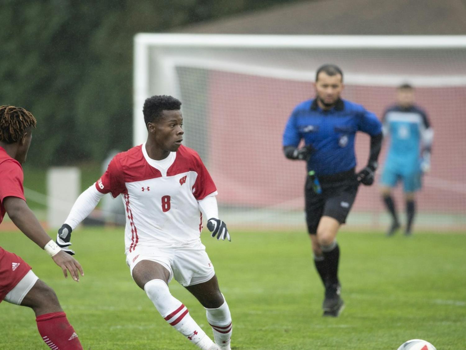 Freshman forward Andrew Akindele leads the team with three goals. 