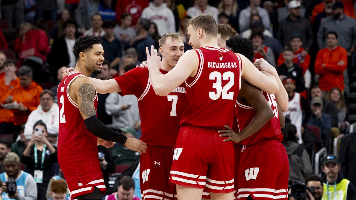 PHOTOS: The Wisconsin Badgers men's basketball team won a 91-88 overtime thriller over the Illinois Fighting Illini to advance to the semifinals of the Big Ten Tournament on Friday, March 13, 2026.