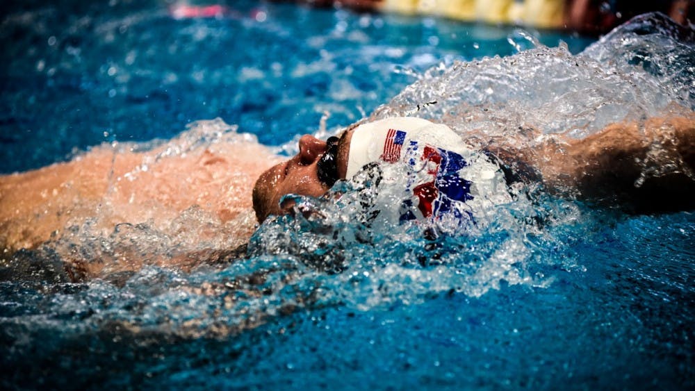 Drew TeDuits, who graduated from UW this year, finished 10th overall in the 100-meter backstroke in Indianapolis.&nbsp;