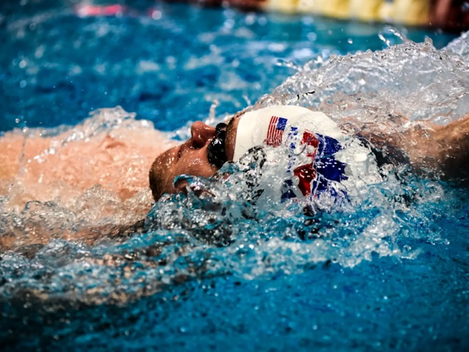 Drew TeDuits, who graduated from UW this year, finished 10th overall in the 100-meter backstroke in Indianapolis. 