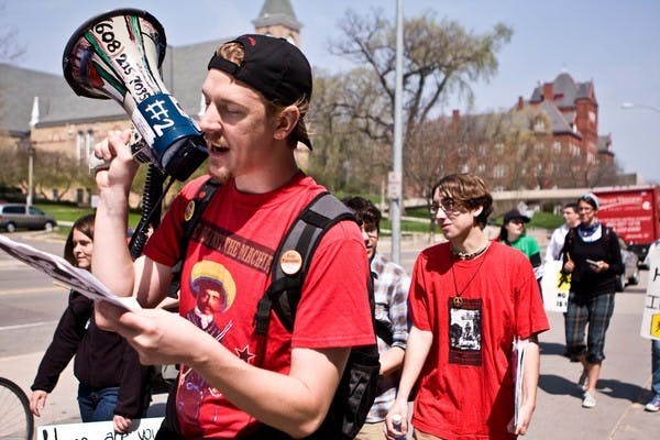 May Day rally draws immigrant rights activists