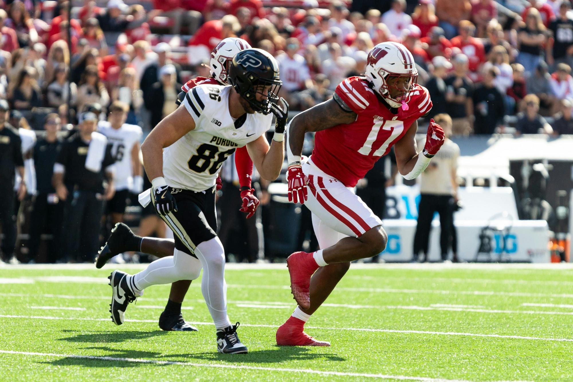 PHOTOS: Badgers sweep Purdue 52-6
