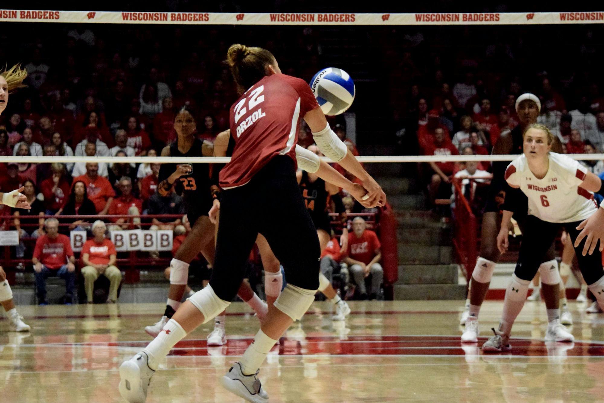 No. 1 Badgers Sweep Miami Hurricanes In Another Home Victory - The ...