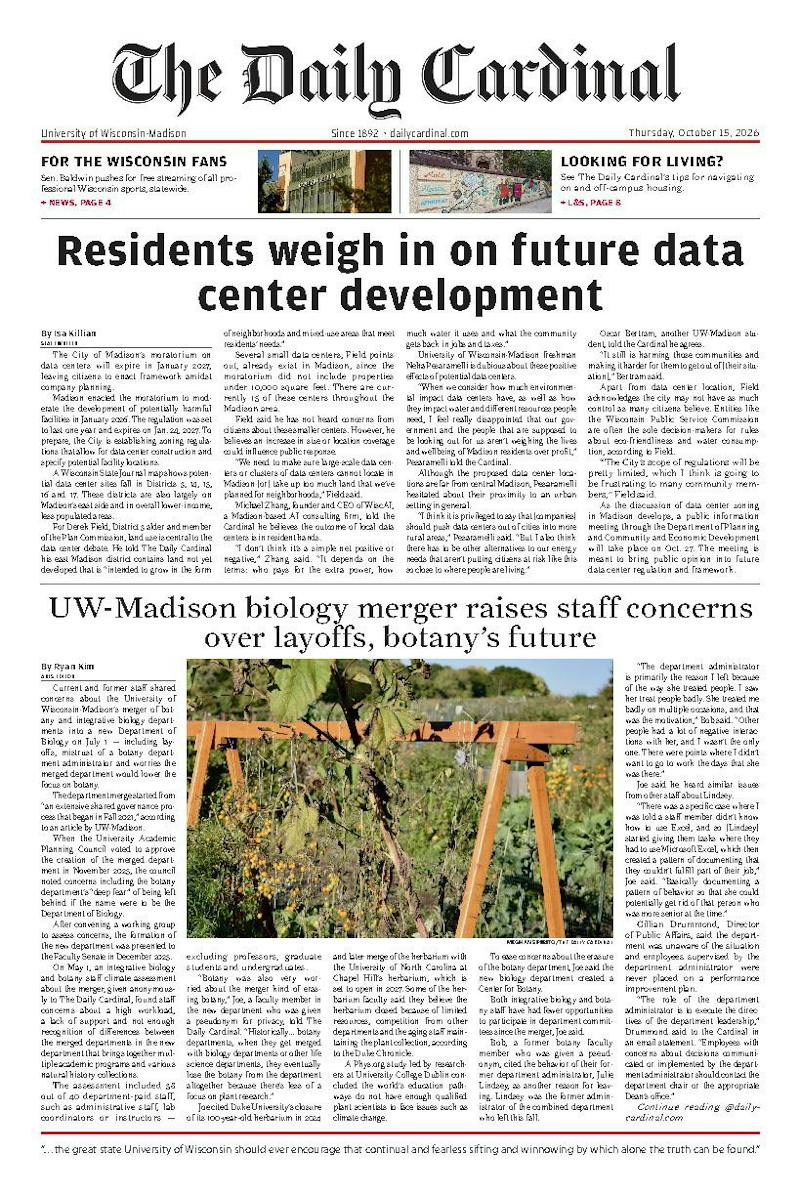 Read our print edition on Issuu