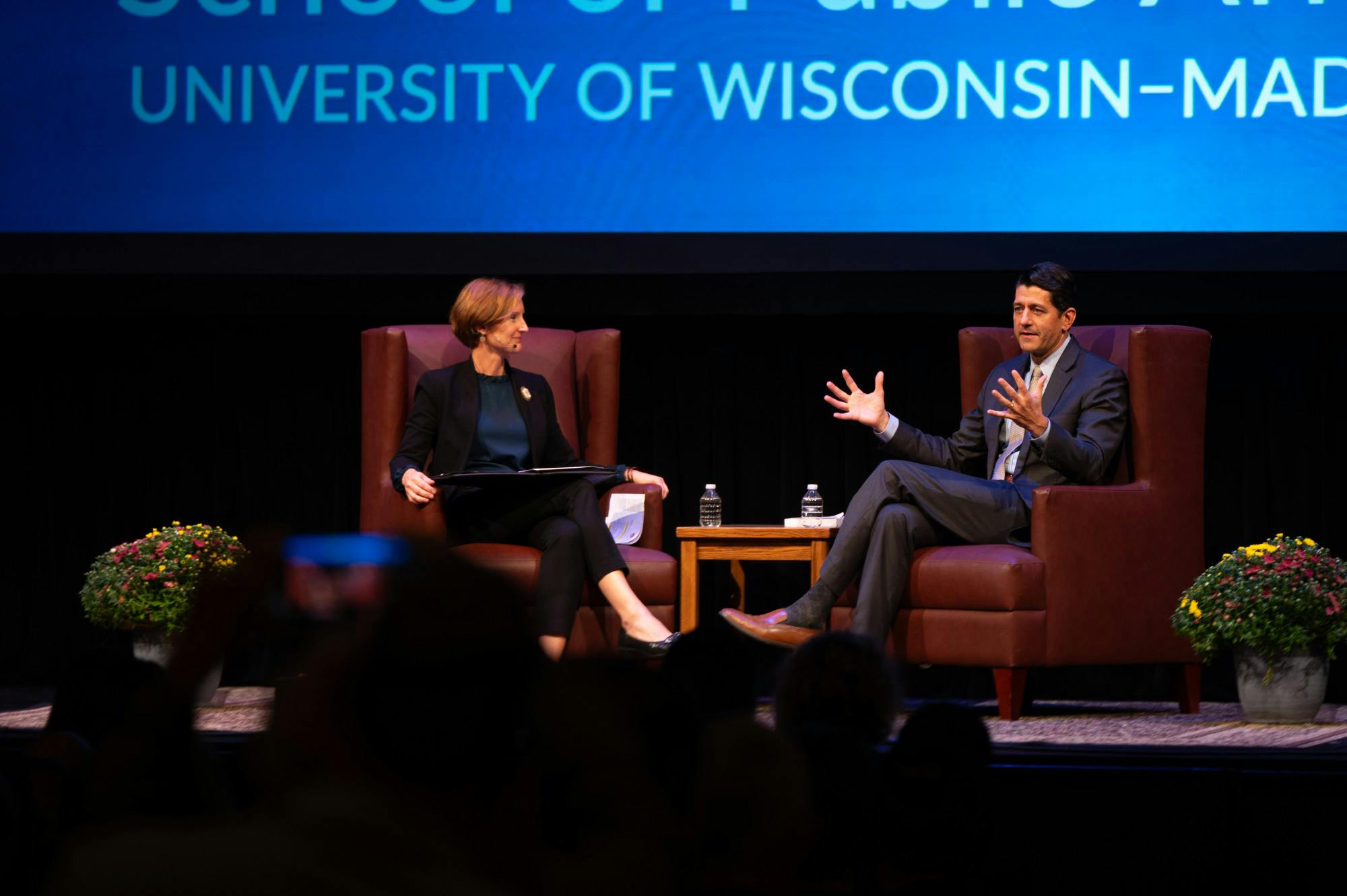 Paul Ryan discusses partisan divide, Trump electability in UW-Madison visit 