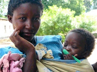 Peanut butter program saves starving children