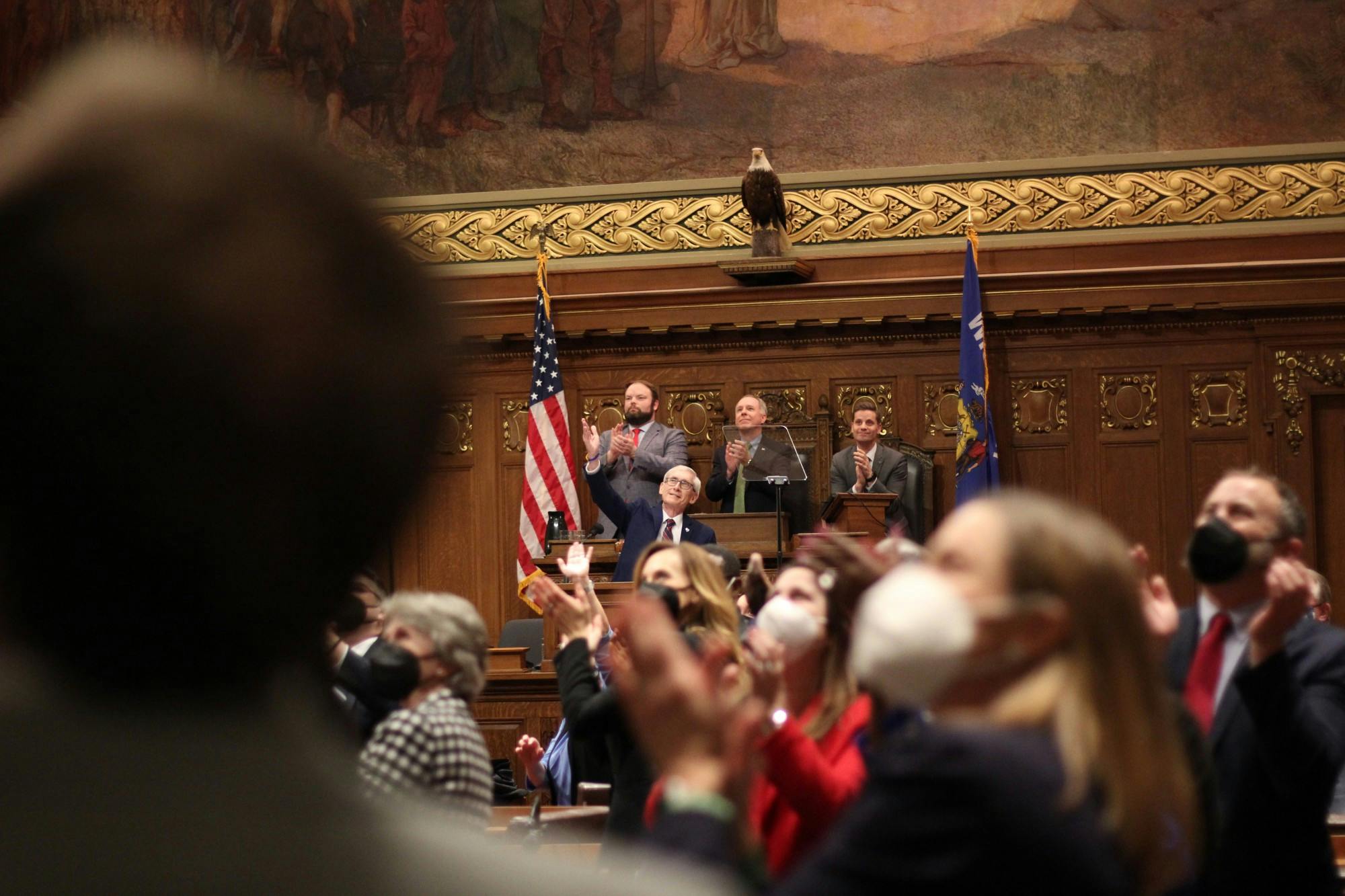 PHOTOS: Gov. Tony Evers delivers the 2022 Wisconsin State of the State address