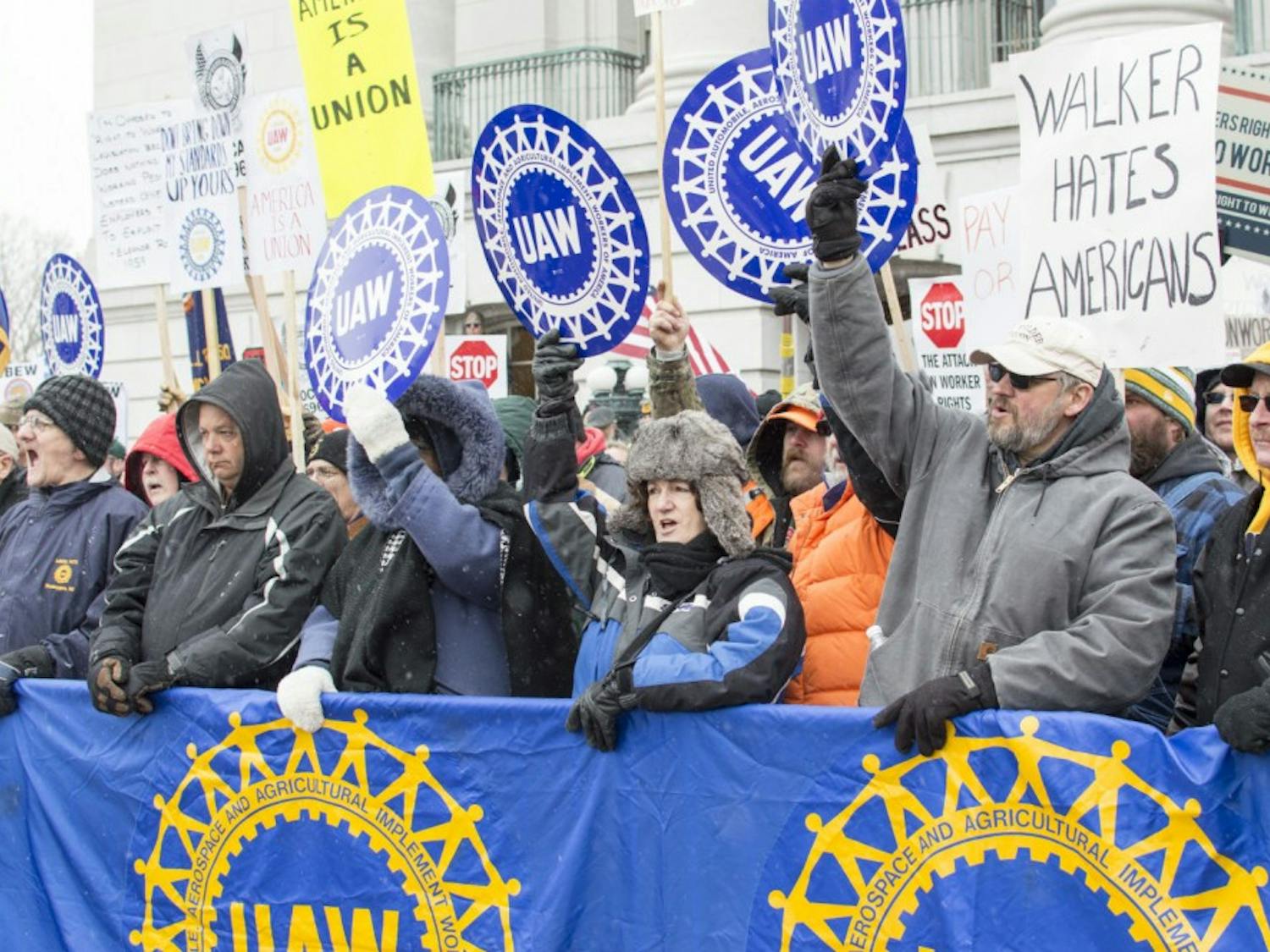 Feb. 25, 2015 Right to Work Protests