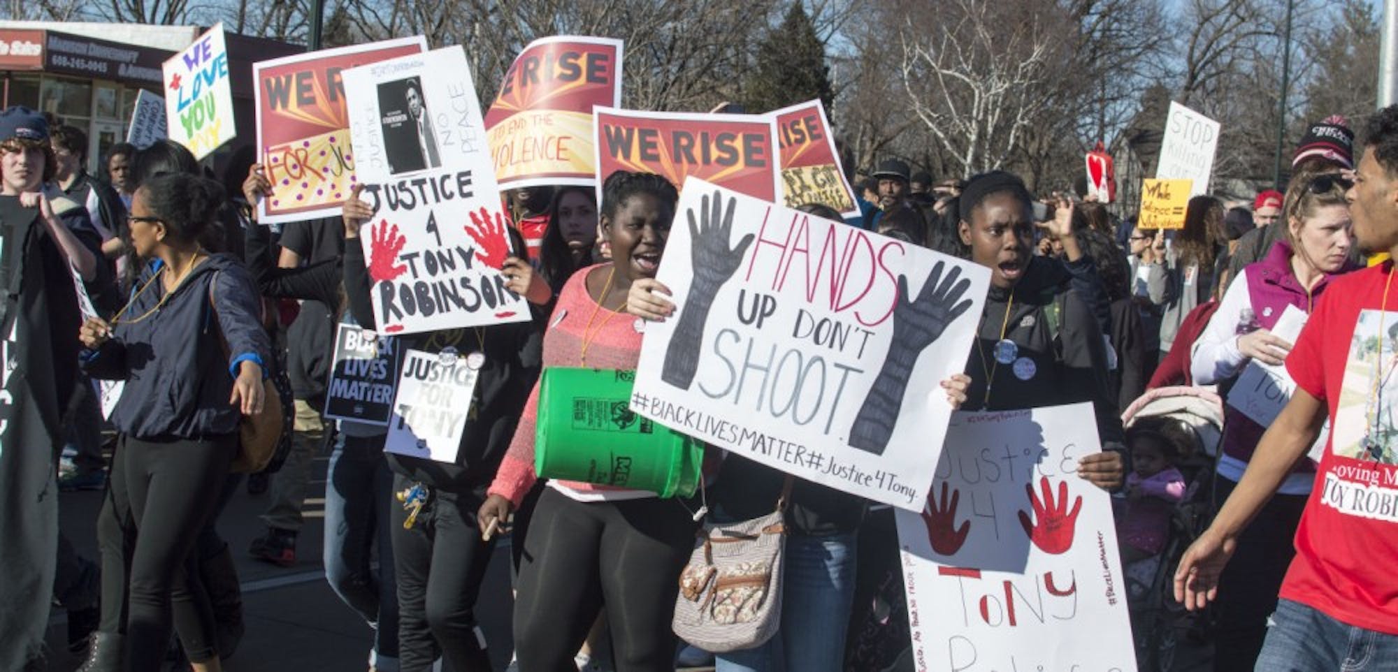 Tony Robinson Protest Wednesday 3/11