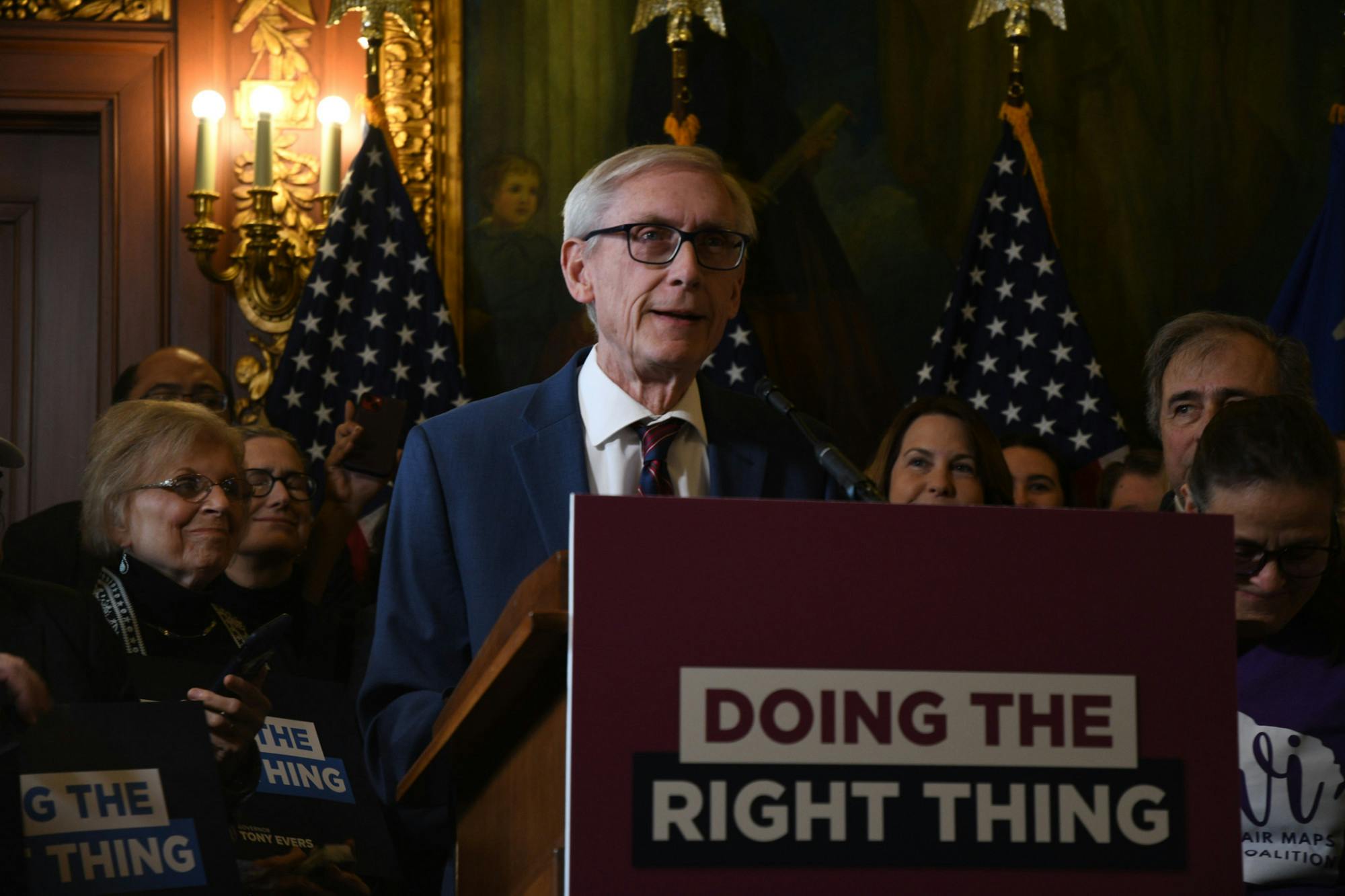 Tony Evers Signs New Maps 4