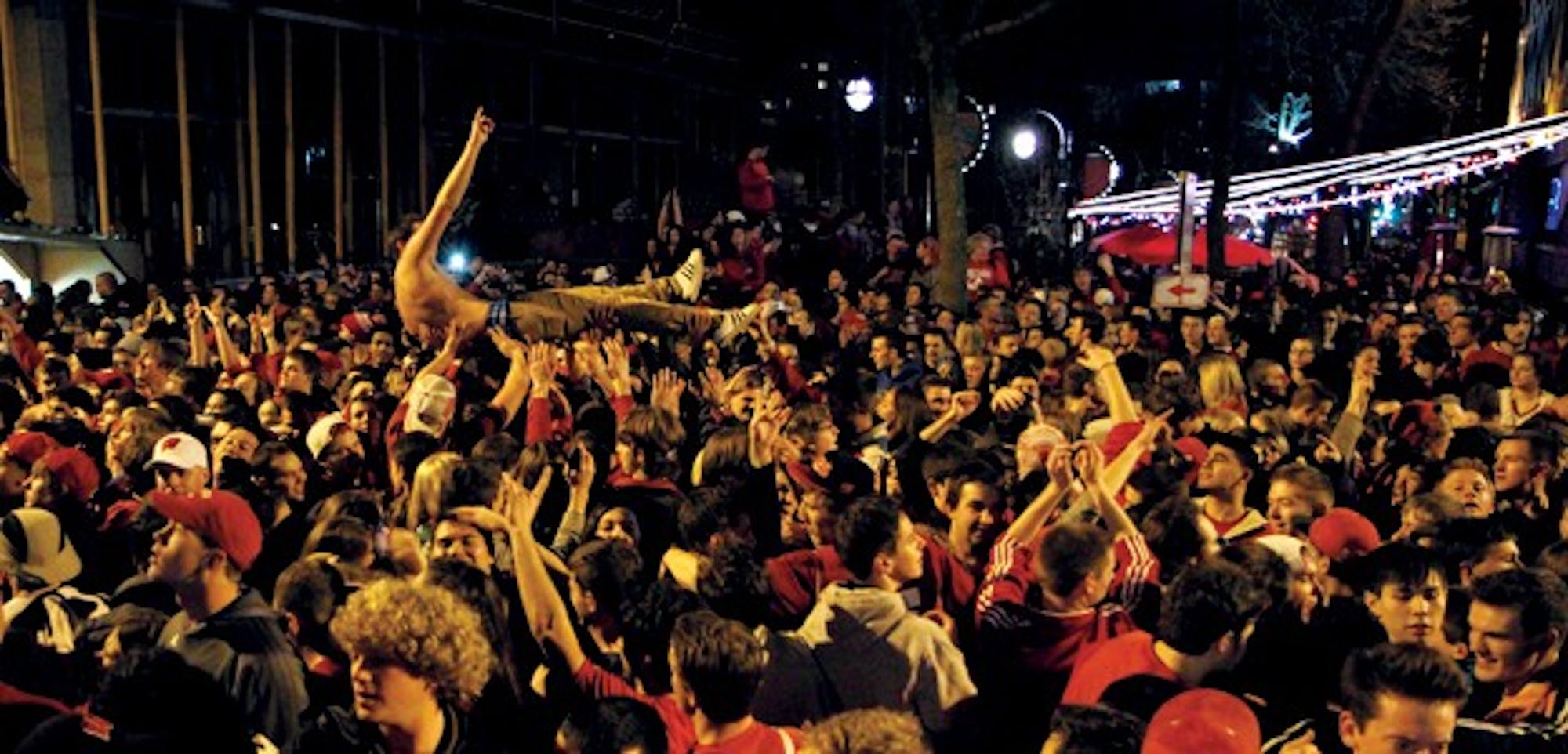 State Street crowd