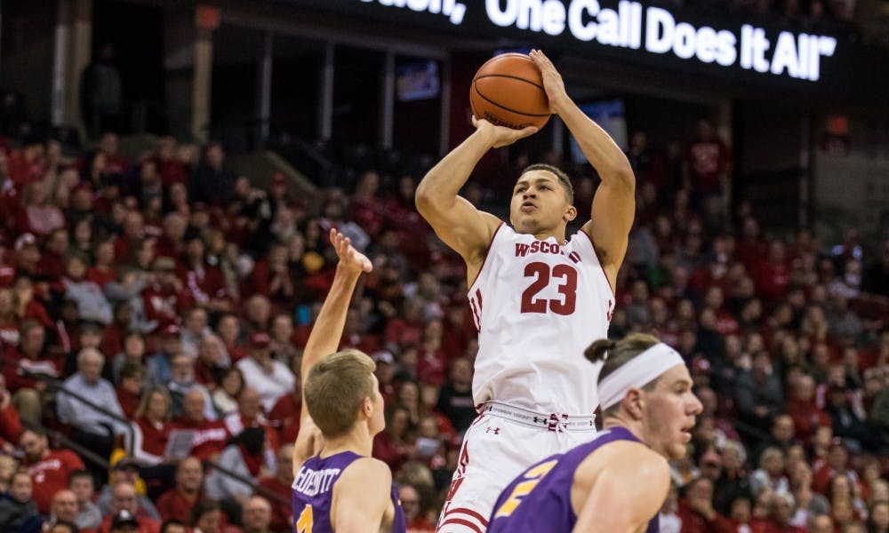 Sophomore guard Kobe King was one of several Wisconsin players&nbsp;heavily recruited by Marquette coming out of high school, but stayed committed to the Badgers.