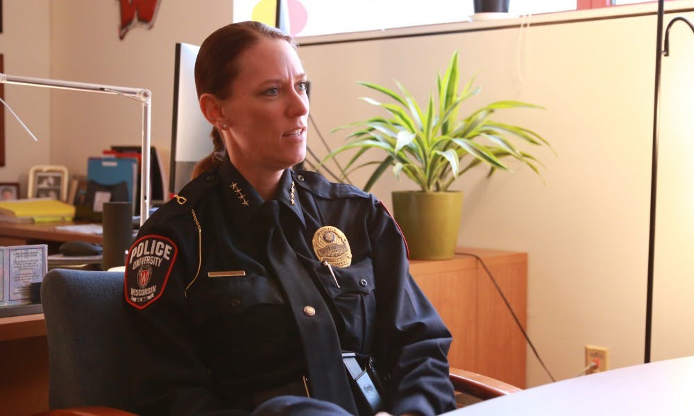 UWPD Chief Kristen Roman&nbsp;says she is improving relations and transparency between UWPD and the campus community.
